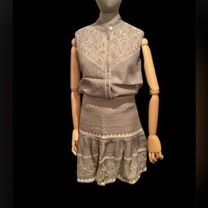 Blouse + Skirt set, Circle of Trust, Cotton, Aya Style, Small